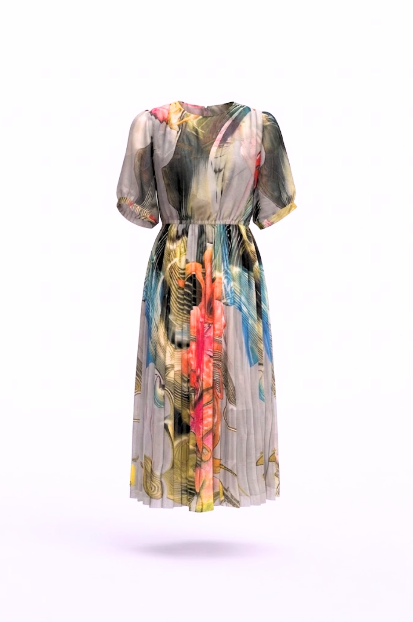 Đầm Maxi Vintage Hai Lớp Limited VH06