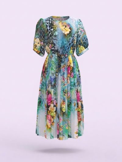 Đầm Maxi Vintage Hai Lớp Limited VH07