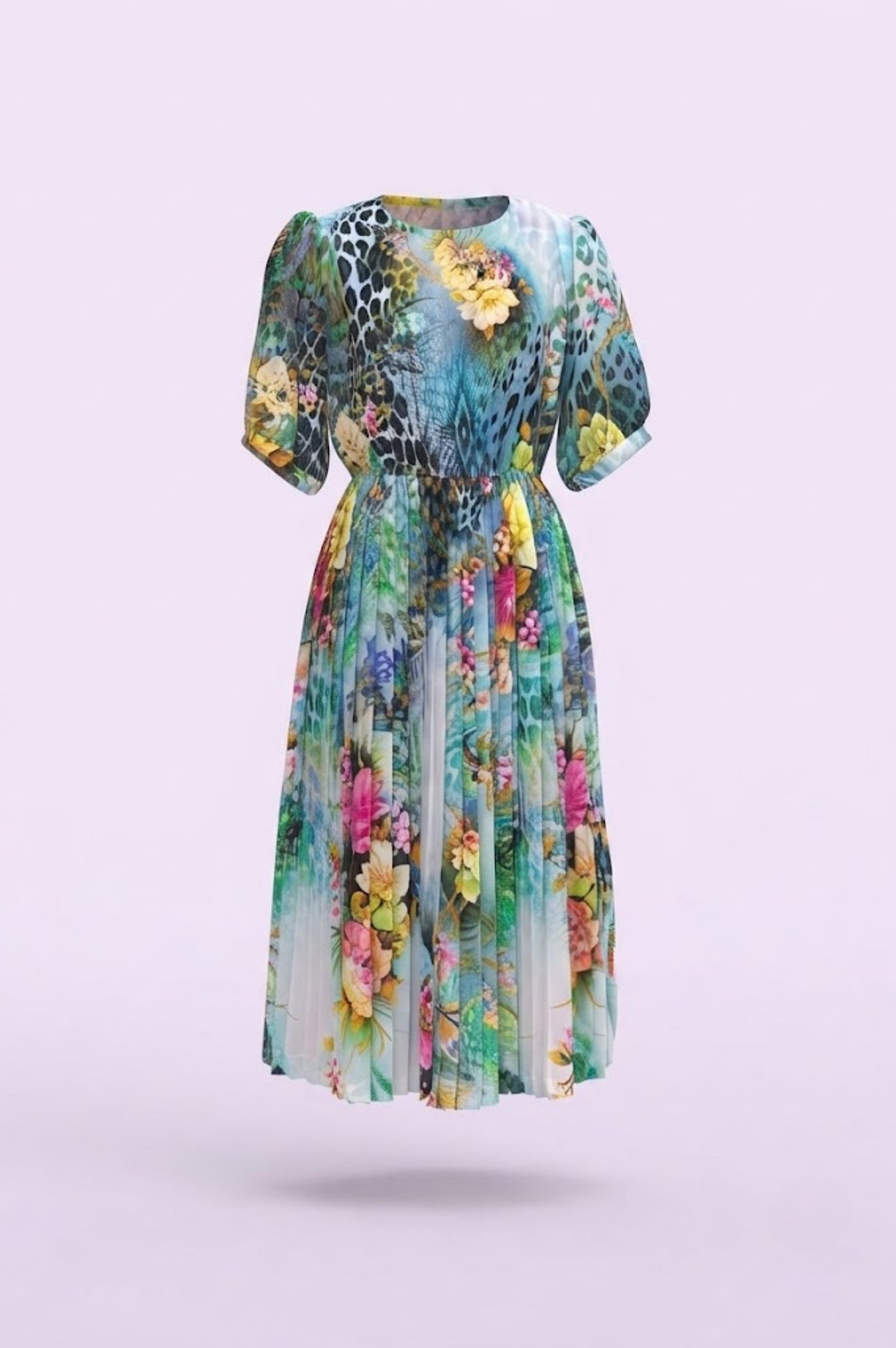 Đầm Maxi Vintage Hai Lớp Limited VH07