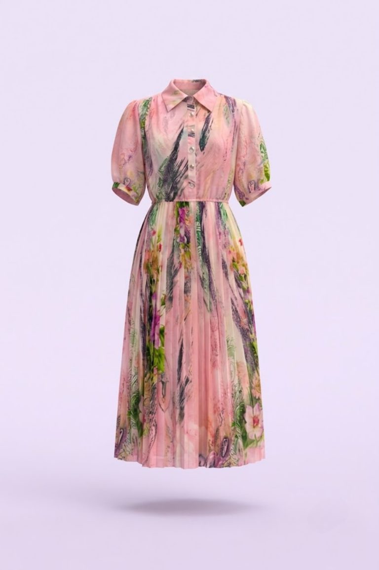 Đầm Maxi Vintage Hai Lớp Limited VH47