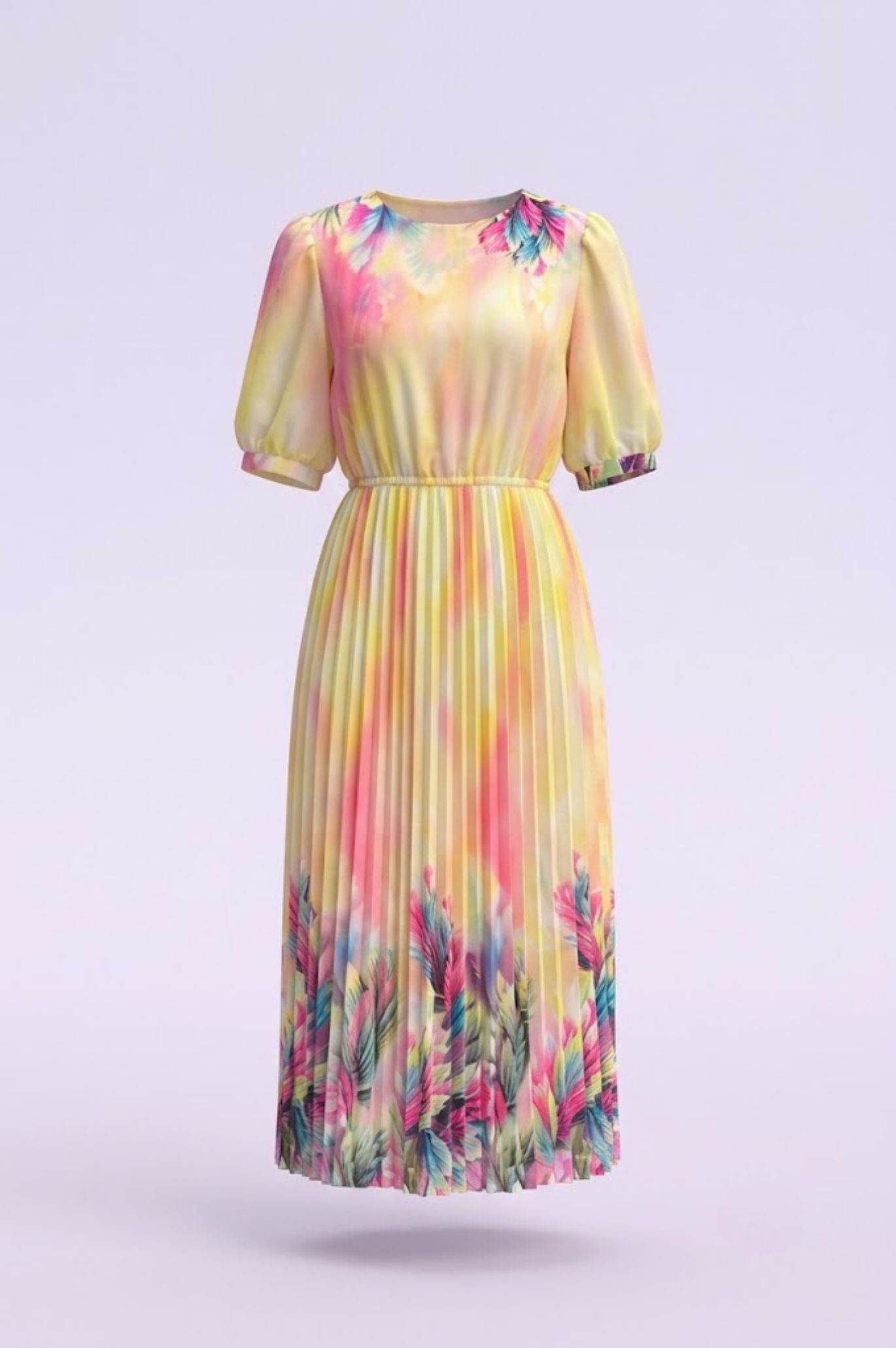 Đầm Maxi Vintage Hai Lớp Limited VH63