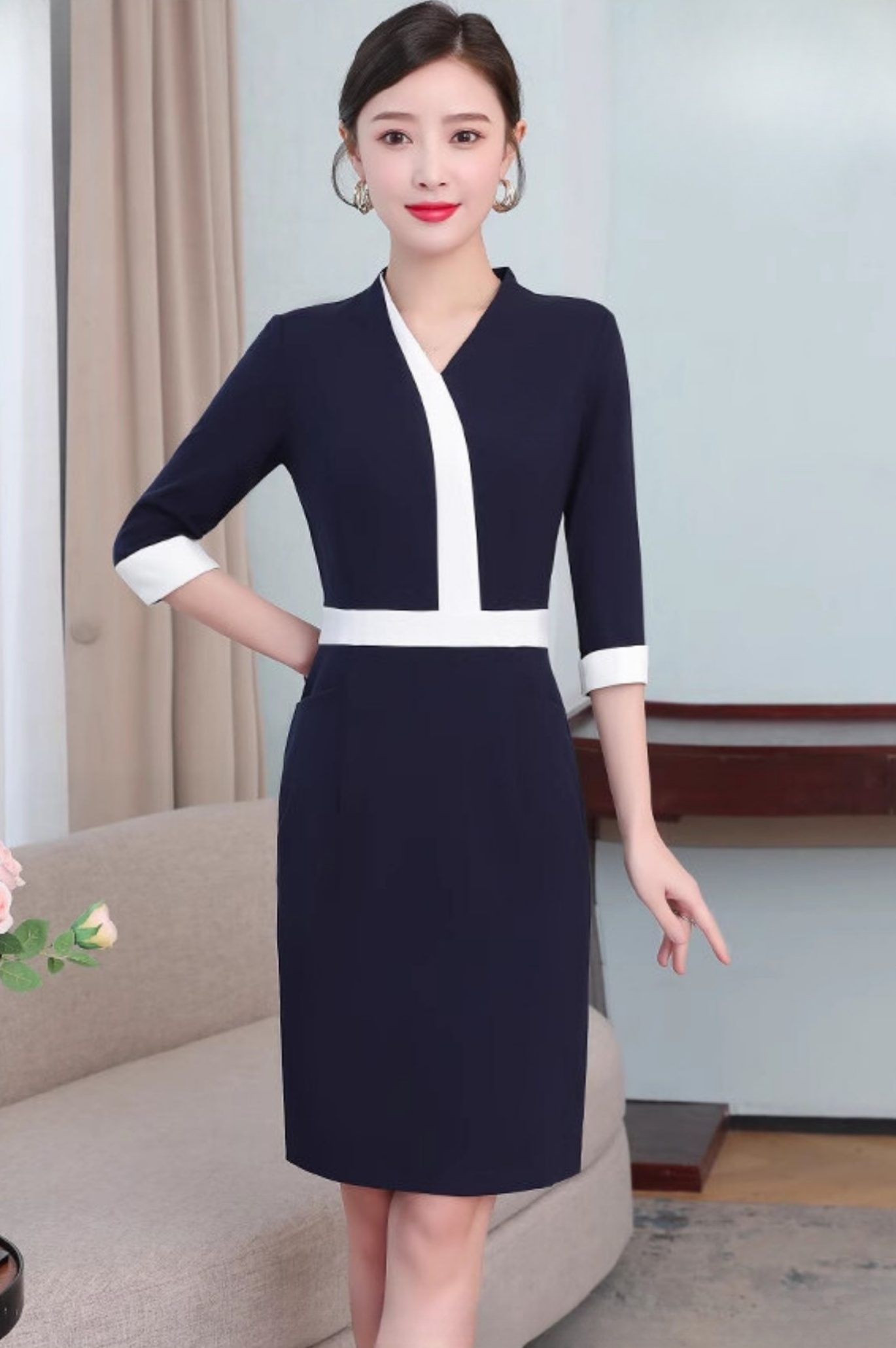Đầm Body Tay Ngang Gemmi Fashion - DK8714 - Ảnh 3